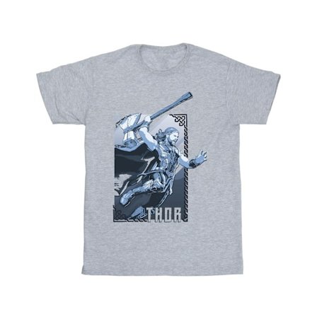 Marvel Boys Thor Love And Thunder Attack T-Shirt 9-11 år Spo