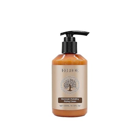 EELHOE Marokkansk Fugtgivende Elastin, former skinnende krøller, fugtgivende, udglatter kruset og fluffy elastin