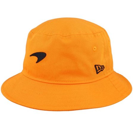 New Era - Motor Orange bucket Hatt - McLaren F1 Team Papaya Orange Bucket @ Hatstore