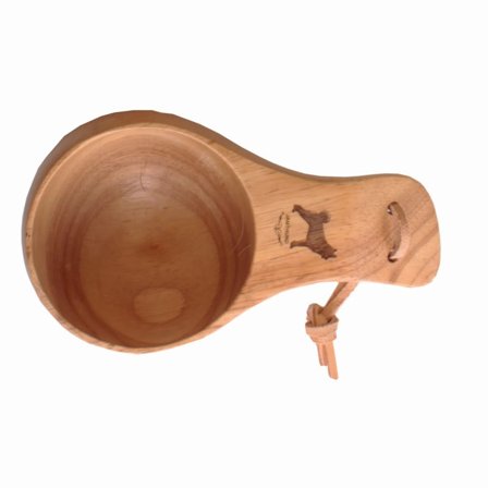 Stabilotherm Wooden Cup 1,2 dl Jämthund eating utensils Brown 1,2 dl