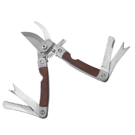 Brun - Multifunktionell beskärningssax för trädgården