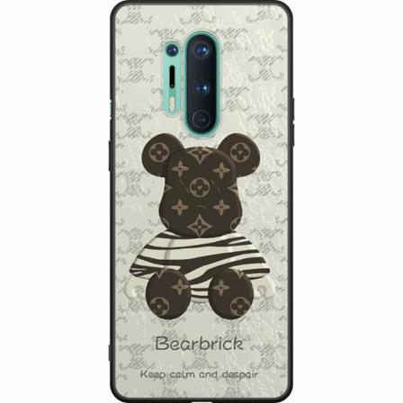 Oneplus 8 Pro Svart Skal Brown Bear