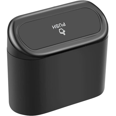 Multifunktionel bil skraldespand med låg Bil skraldespand Mini skraldespand