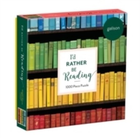 I'd Rather Be Reading 1000 Piece Puzzle in Square 9780735360532