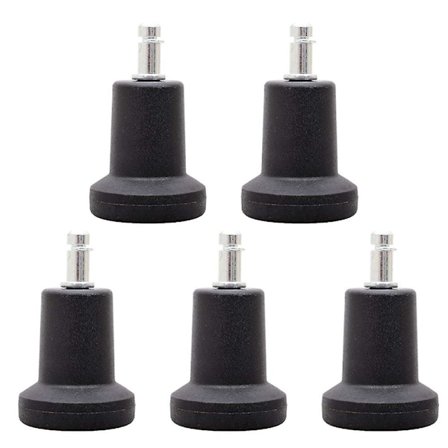 Hxlq faste fødder (5 stk.) Kontorstol fast, Computerstol drejestol skridsikker, Sikker og stabil