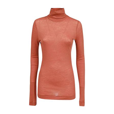 Alysi Turtlenecks orange, Dam Polotröjor, Dam, Storlek: M