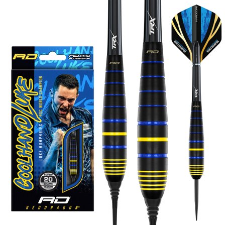 Luke Humphries Cool Hand Brass Soft Tip Tungsten 18g Darts