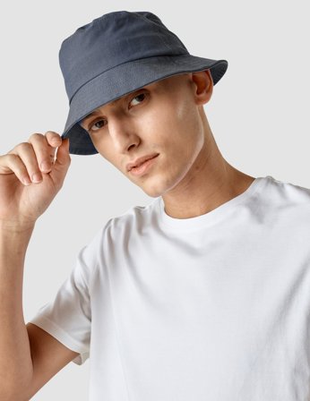 Shaping New Tomorrow - Tech Linen Bucket Hat - Navy - Herre - Størrelse L/XL
