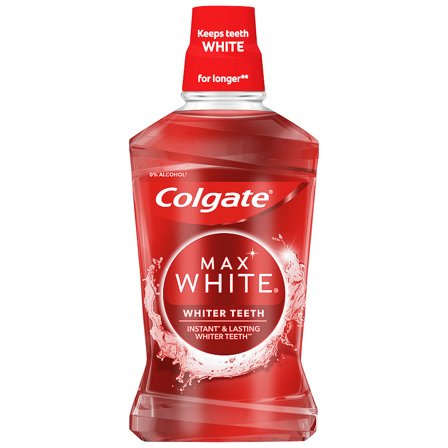 Colgate Max White Mundskyl 500 ml, Medicin & Pleje, Mund & Tandpleje, Mundskyl