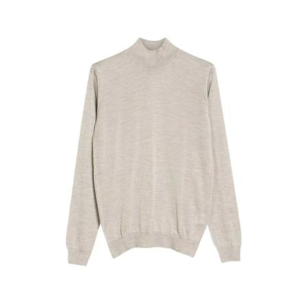 Oscar Jacobson - Stickade Tröjor - Beige - Herr - Storlek: Xl, Herr, Storlek: XL