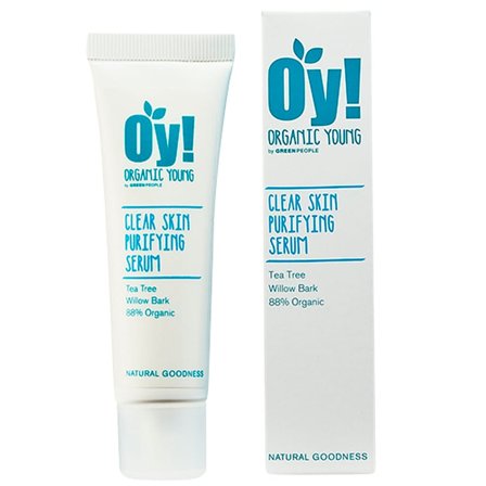 Green People Oy! Clear Skin Purifying Serum 30 ml, Skincare, Ansigtspleje, Serum