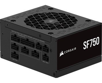 Corsair SF750, 80 PLUS Platinum SFX PSU - SF750 fullt modulärt 80 PLUS Platinum SFX-nätaggregat