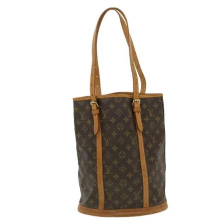 Louis Vuitton Vintage, Pre-owned Canvas louis-vuitton-bags Bruin, unisex, Maat:ONE Size