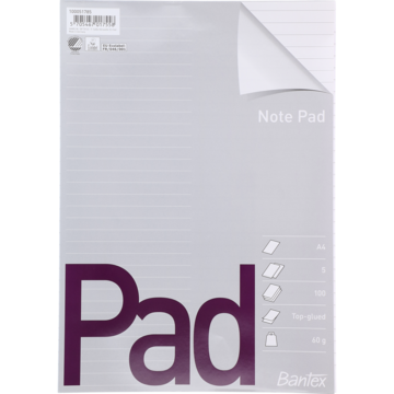 Notatblokk Med Linjer A4