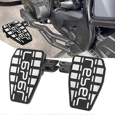 Motorcykel Billet Breda Förar Fotpinnar Pedaler Fotstöd Förstora Fotpinne för Honda CMX1100 Rebel 1100-Perfekt