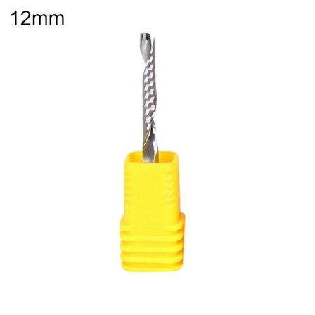 Endefræser Spiral hårdmetalskærer 12MM