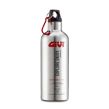 Givi STF500S Stainless Steel Thermos Bottle