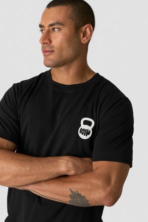 ICANIWILL - Everyday Cotton T-shirt Black - Herren - ICIW