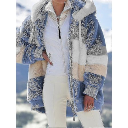 Casual Jakke Herrejakker Frakker Lynlås Hip Hop Ny Efterår Og Vinter Løs Plys Flerfarvet Hættejakke Til Mænd Og