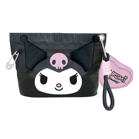Travel Vanity Case med Hello Kitty Kuromi-design och kompakt storlek
