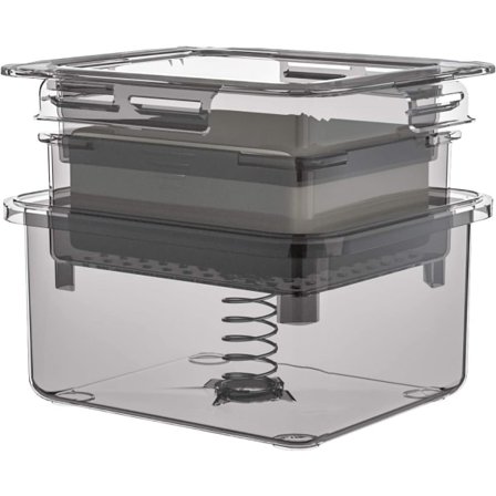 Tofu Press för enkel avvattning av Tofu, Grå