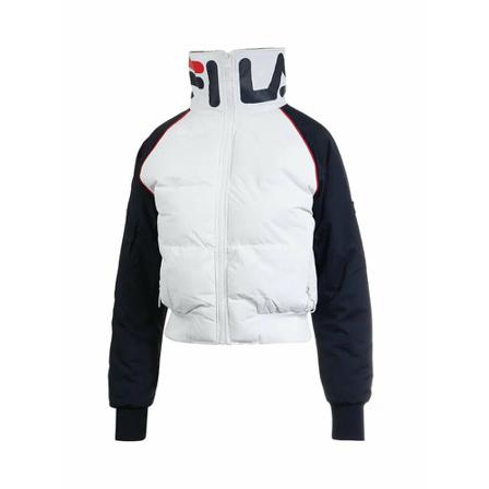 Fila, Jacket Wit, unisex, Maat:S