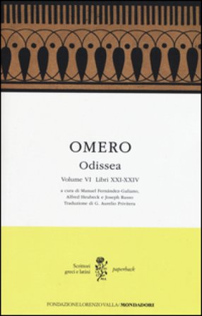 Odissea. Testo greco a fronte. Vol. 6: Libri XXI-XXIV Omero