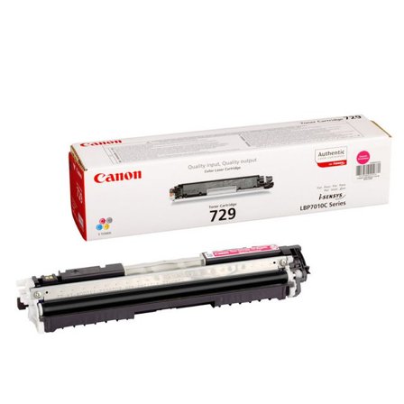 CANON Toner, 729 M, magenta, singelförpackning, 4368B002 - Lyreco - Toner och bläck - Tonerkassetter - Toner Canon