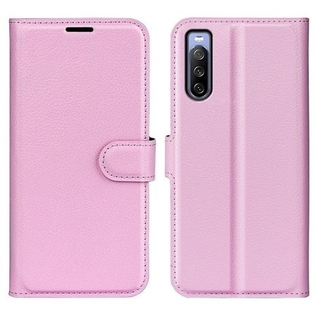 Classic Sony Xperia 10 IV flip etui - Rosa