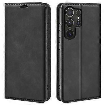 Samsung Galaxy S25 Ultra -kotelon nahkajäljitelmä lompakkokotelo (Tyyli B)