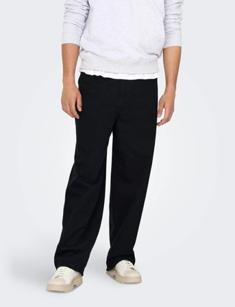 ONLY & SONS Onscarl Balloon Black 8874 Tai Dnm Noos - Black - 31 x 30