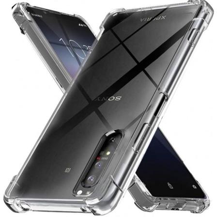 Xperia 1 Ii Stötdämpande Silikon Skal Shockr (xq-at51) Transparent
