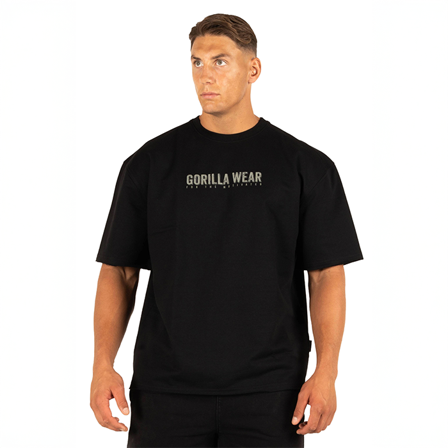 Gorilla Wear Callaway Oversized T-paita Musta