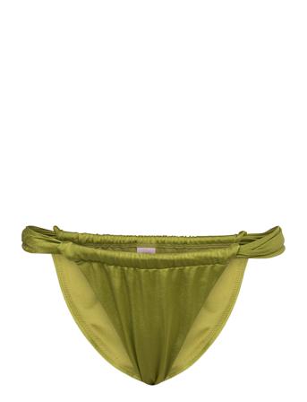 Palm High Leg Swimwear Bikinis Bikini Bottoms Bikini Briefs Grøn Hunkemöller