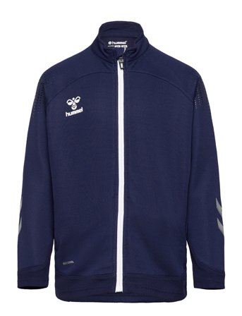 Hummel Hmllead Poly Zip Jacket Kids - Navy - 176