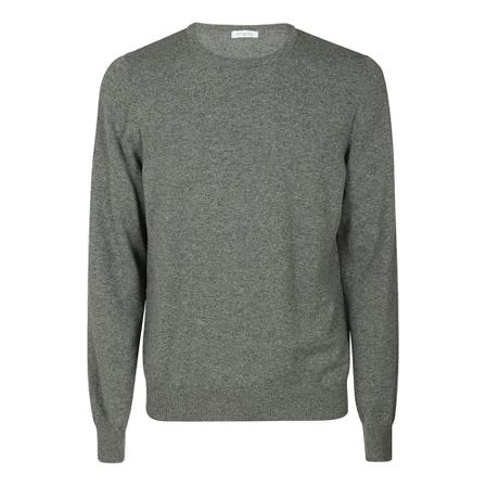 Malo, Malo Sweaters Grey Grijs, Heren, Maat:L