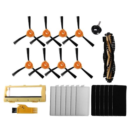 18 stk børstedeksel filter kompatibel med Ecovacs Deebot 600 601 605 710 N79 N79s