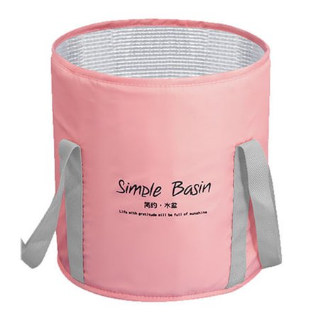 Sammenleggbar fotbadebalje Stor bærbar fotspa-balje Sammenleggbar vannbøtte for reise, camping, vask