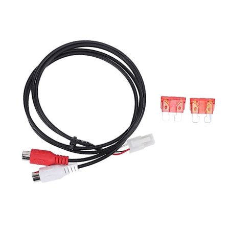 Signalingångskabel för Rockford Fosgate Punch P300 10 12 tum Förstärkt Subwoofer-kabinett Ljudkvalitetsförbättrare