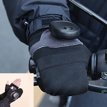 Vinterhandsker Smart Elektrisk Opvarmning Handsker Udendørs Træning Hold Varme Motorcykelkørsel Vinterbeskyttelse Aftagelig Rengøring