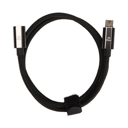 USB C till USB C-kabel Typ C USB4.0 Datakabel för Thunderbolt 4 PD100W Snabbladdning 40 Gbps 8K 60Hz Typ C Förlängningskabel 80 cm
