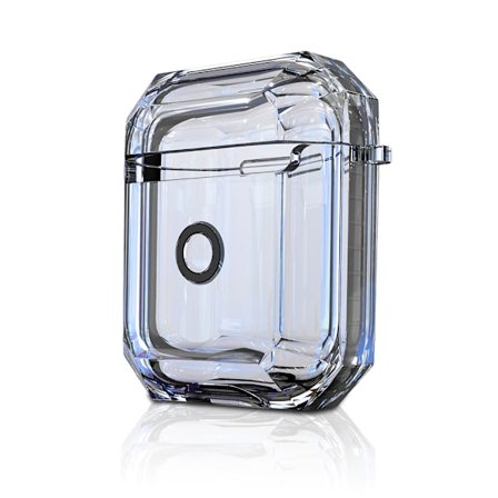 Klart Gjennomsiktig TPU Støtsikkert Beskyttelsesdeksel for 2 Pro Earpods Tilbehør