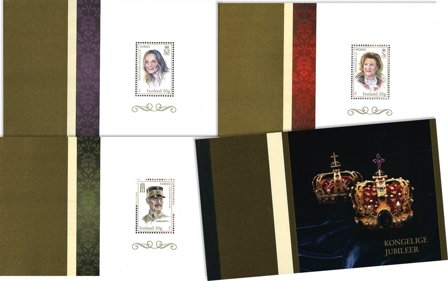 Norge - Kongelige mærkedage - Postfrisk prestigehæfte. Oplag 3000 stk.