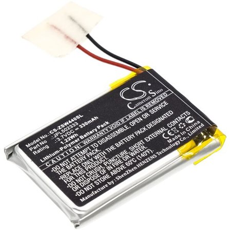 Batteri til Navigator, GPS til IZZO Swami Voice Clip, A44040