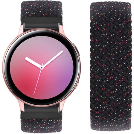 20mm elastiska band kompatibla med Samsung Galaxy Watch 4 Classic/