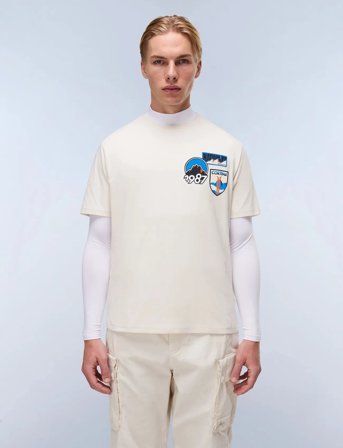 Napapijri S-Montepiana Ss - Cream - S