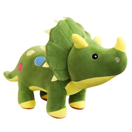 Dinosaurie Plyschleksak Tecknad Tyrannosaurus Rex Söt Plyschleksak
