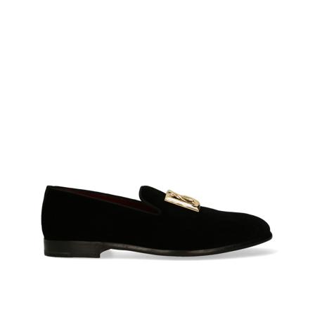 Dolce & Gabbana, Loafers Czarny, Mężczyzna, Rozmiar: 41 1/2 EU