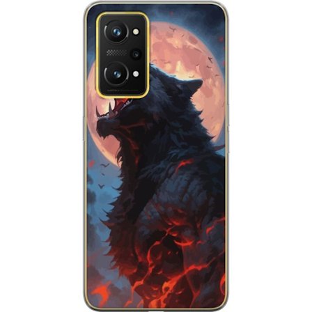 Mobilskal till Realme GT Neo 3T med Ylande varg