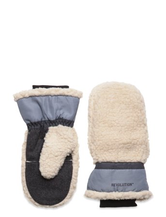 Teddy Mittens Accessories Gloves Thumb Gloves Multi/patterned Revolution